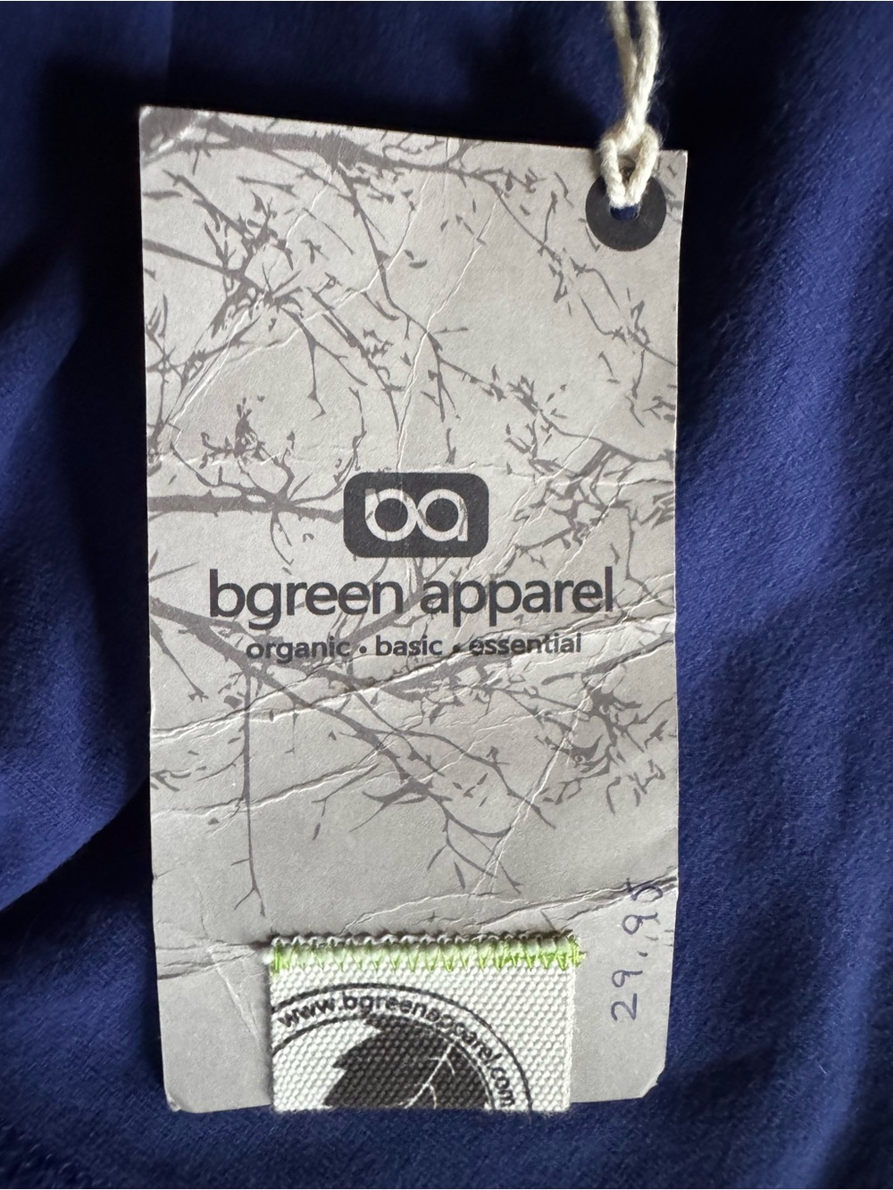 BGREEN Organic Cotton Yoga Pants  - Purple  XS - NWT - Picture 6 of 11